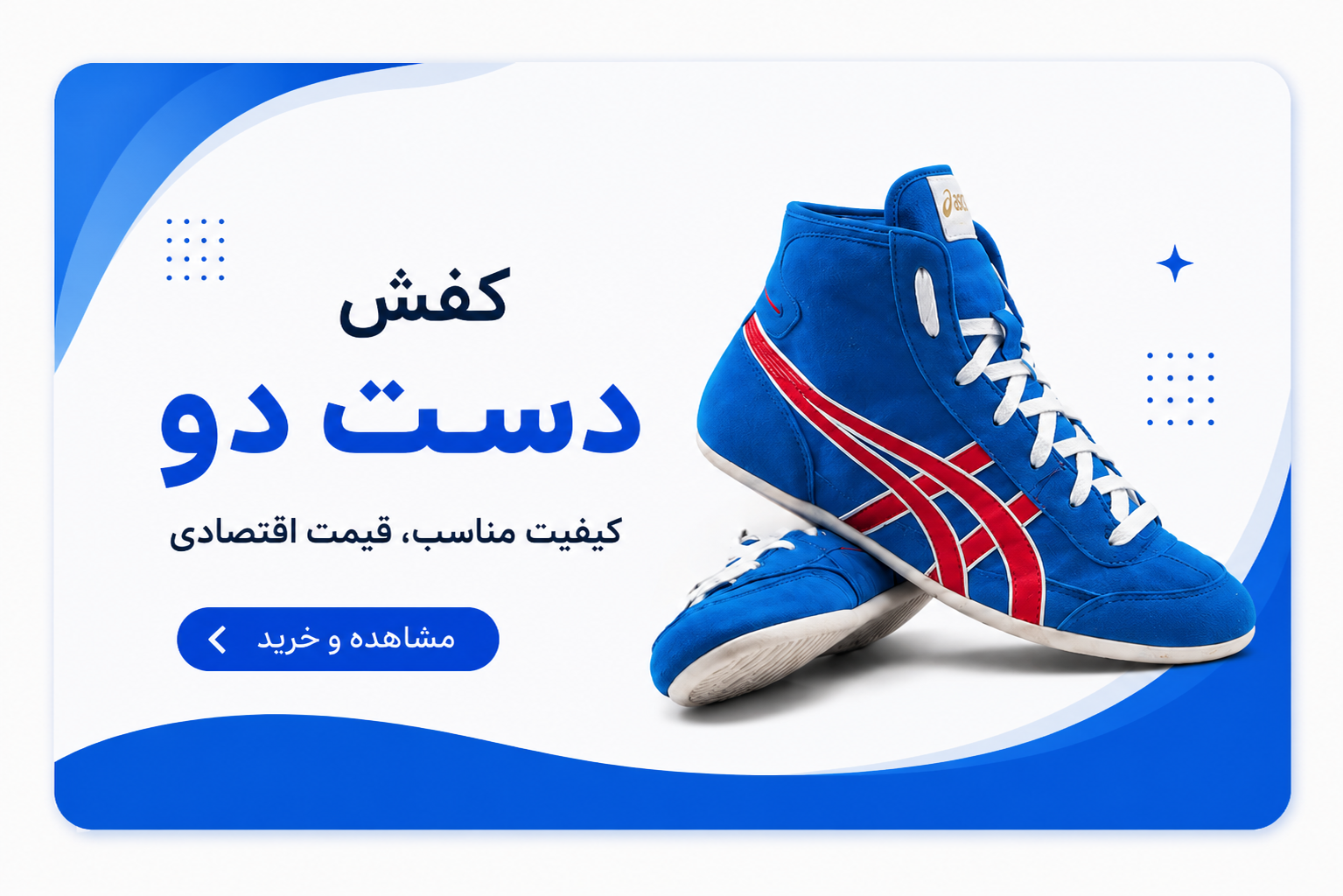 کفش کشتی استوک